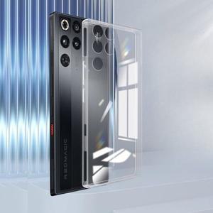 ZTE 누비아 레드매직 11 프로 플러스용 초박형 투명 폰 케이스 소프트 TPU 실리콘 레드 매직 11Pro+ 쉘용