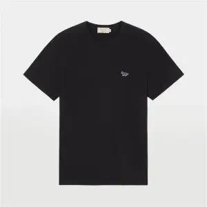 메종키츠네 네이비 폭스 패치 남녀공용 반팔 티셔츠 GM00117KJ0008 BK