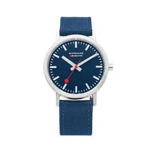 [신세계라이브쇼핑]몬데인 A660.30314.40SBD 클래식 디피스트 블루 공용 나토 시계