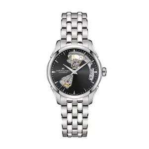 [신세계라이브쇼핑]해밀턴 H32215130 재즈마스터 오픈하트 여성 메탈 시계