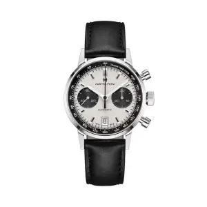 [신세계라이브쇼핑]해밀턴 H38416711 아메리칸 클래식 인트라매틱 크로노 남성 가죽시계