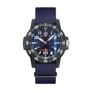 [신세계라이브쇼핑]루미녹스 XS.0321.ARB.1 레드불 콜라보 레더백 씨 터틀 남성 나토 시계