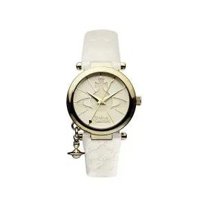 [비비안웨스트우드] VV006WHWH 오브 여성 가죽 손목 시계