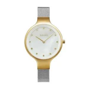 [신세계라이브쇼핑]오바쿠 V173LXGWMC 스카이 자개 다이얼 스와로브스키 스톤 여성 메탈시계