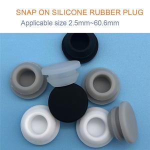 2.5-60.6mm 원추형 스냅온 실리콘 고무 T형 플매트 카펫 러그 블랭킹 엔드 캡 튜브 인서트 마개 방지 고온