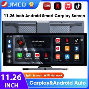 범용 11.26인치 안드로이드 WIFI 차량용 멀티미디어 플레이어 블루투스 무선 오토 모니터 유튜브 넷플릭스