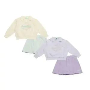 [베네통키즈](천안아산점)QAMT03611 QASK01611-맨투맨 스커트셋업