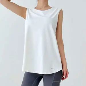 메쉬 슬리브리스 시원한 데일리룩 운동복 여성힙커버