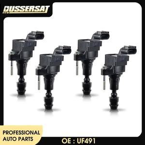 4PC 점화 코일 12629646 12638824 Chevy Equinox Buick Regal Ontiac Saturn Saab 폰티악 GMC 말리부 2.0 2