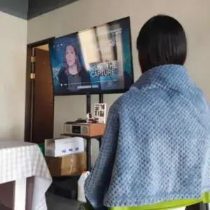 블루 담요 소파블랭킷 수험생담요 극세사