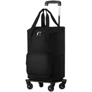 시장바구니캐리어 바퀴달린시장바구니 휴대용 가방 레드