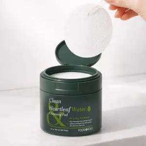 [NS홈쇼핑]푸드어홀릭 클린 앤 어성초 워터 클렌징 패드 200ml (60매) /클렌징티슈 메이크업..[35687610]