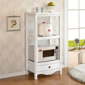 [룽스]원목 엔틱가구 엔틱 2단렌지대/밥솥전자렌지다이