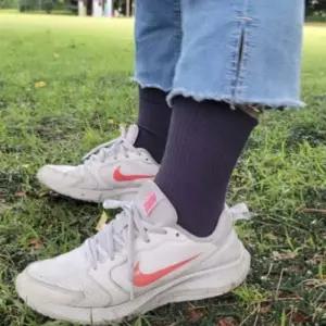 데일리삭스 남여공용 무압박 골지양말 차콜 중목