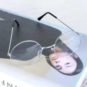 둥근안경테 동글이안경 동글이 철테 실버