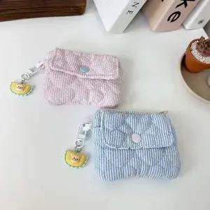 토독리리파우치 퀼팅 동전 카드지갑 에어팟 미니키링 미니파우치