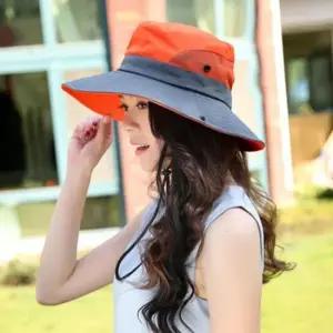 선캡 360도 햇빛 차단 여성 등산 벙거지 모자 아웃도어 캠