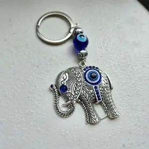 선물 호안석 행운 코끼리 키링 열쇠고리 소품샵 재물