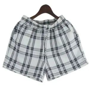 반바지 여름 반바지 체크 여자 트레이닝 팬츠 여성