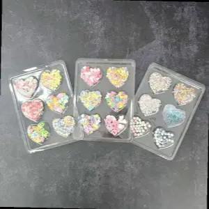 슈가 스프링클 초콜렛만들기 케이크데코 6종 1셋트