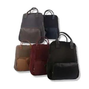 핸드 스트랩 포인트 모던한 빈티지 트윈백 백팩 가방 노트북가방