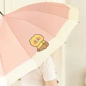 성인용우산 춘식이 튼튼한 16폭 장우산 1P 장마 우천 여름