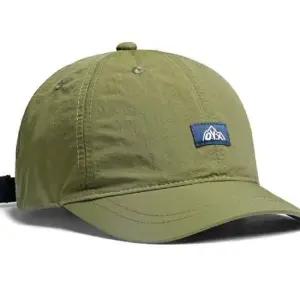 히피풍 빈티지 쇼트 캡모자 올리브 숏챙모자