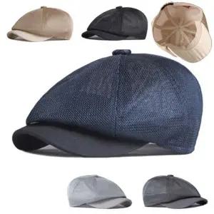 여성 메쉬 베레모 뉴스보이캡 1P 패션 펀칭 빵모자 여성뉴스보이캡