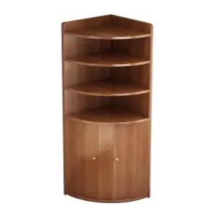 코너 수납장 선반 캐비닛 삼각형 북유럽 모서리 삼각 서랍장 모서리책장