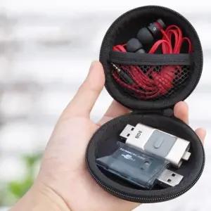 이어폰보관함 USB케이블 충전기보관케이스 이어폰케이스 (WFKHN3H)