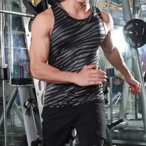 JJM-NS568 남자물결민소매나시요가복 (WFKIIUG)