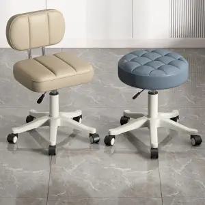 사무실 등받이 의자 회전식 팔걸이없는 메이크업 책상 허리편한 사무용