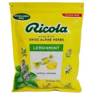 꿈꾸는비 리콜라 스위스캔디 레몬민트 320g 레몬민트사탕
