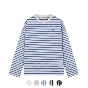 여성 솔리드 긴팔 티_PHE2TR2120