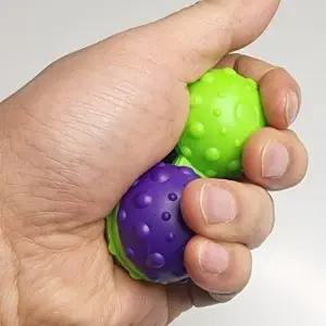 손 지압 볼 마사지 회전형 손바닥 지압기 심신 안정 비누볼 마사지기