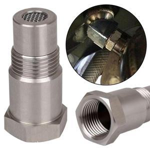 자동차 산소 센서 어댑터 엔진 경고등 수리 촉매 메쉬 O2 스페이서 미니 변환기