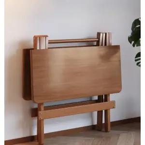 다인용 식탁 테이블 이동식 접이식 확장형 티컬러 정사각형 80 x 80x60