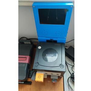 NGC 게임 콘솔호환  미니 4:3 모니터 게임큐브 화면 AV 출력 5인치