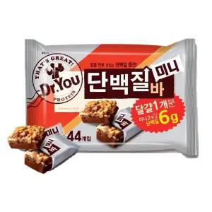 오리온 닥터유 단백질 초코바 미니 건강간식 594g 44개입 167928