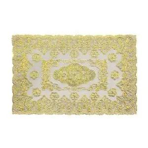 금장 레이스 식탁보 소 테이블 보 덮개 상 커버 러너 레이스식탁보