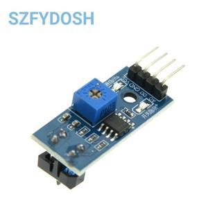 TCRT5000 적외선 반사 센서 IR 광전 스위치 Arduino 다이오드 3극 보드 3.3v용 배리어 라인 트랙 모듈