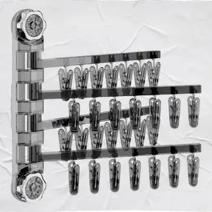 스텐 접이식 빨래 건조대 미니 이동식 빨래걸이 소형 정리대 (WFKKZB0)