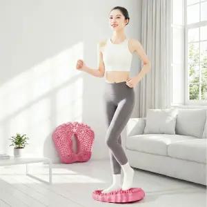 현데코 [공기 주입기 증정]입체 혈액순환 가정용 에어 지압 스텝퍼