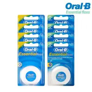 [보리보리/땡큐온]오랄비 치실 민트 왁스 50m x4개