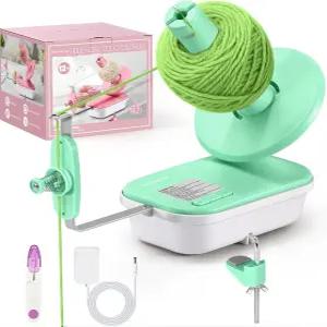 전기 실 와인더 2025년 고속 자동 볼 업그레이드 3개의 조절 가능한 기어 뜨개질 및 코바늘 뜨개질을 위한