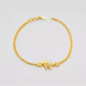 [베티블루] 995 999 24K 순금 푸들 강아지 퍼피 여성 여자 3.75g 금 팔찌