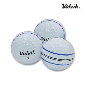 볼빅 3피스 골프공 24개/Volvik 3-piece Golf Ball 24ea/ 파워코어/비거리향상/직진성/정확도개선/3선퍼팅라인/손쉬운퍼팅정렬