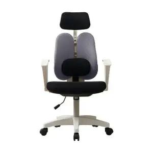 A003 화이트바디 발포방석 헤드요추 메쉬 사무용의자