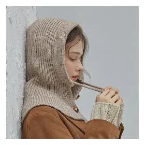 마스케라 루에나(Luena) 울 블렌디드 후드워머