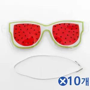 밴드타입 냉온찜질 젤리수박 아이스안대x10개 꿀잠